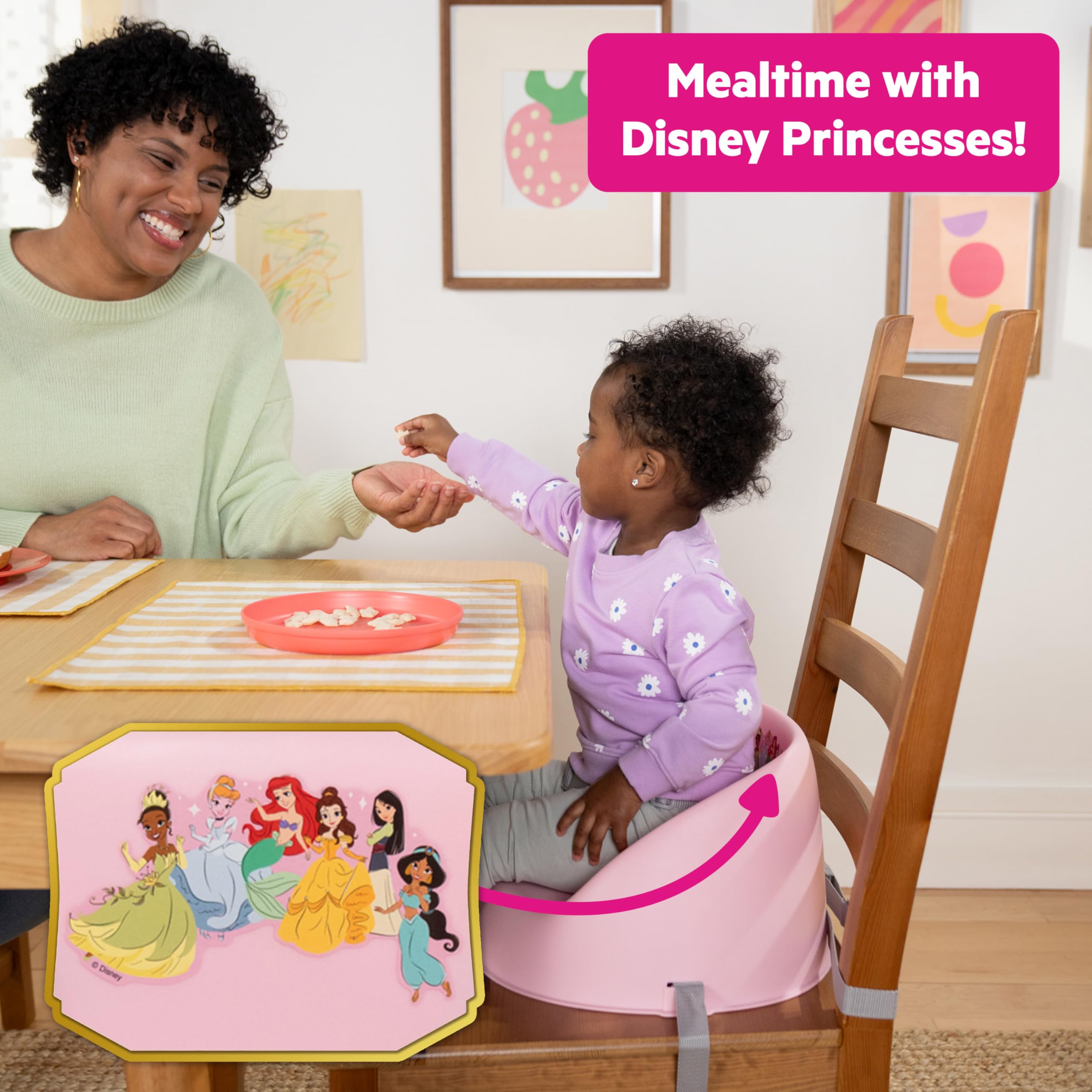 Amazon.com : Bright Starts Disney Princess My Spot Easy-Clean Baby